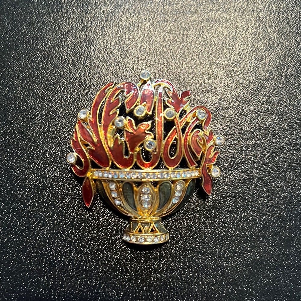 Edgar Berebi Limited Edition Enameled Brooch